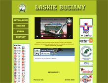 Tablet Screenshot of bociany.lask.pl