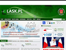 Tablet Screenshot of lask.pl